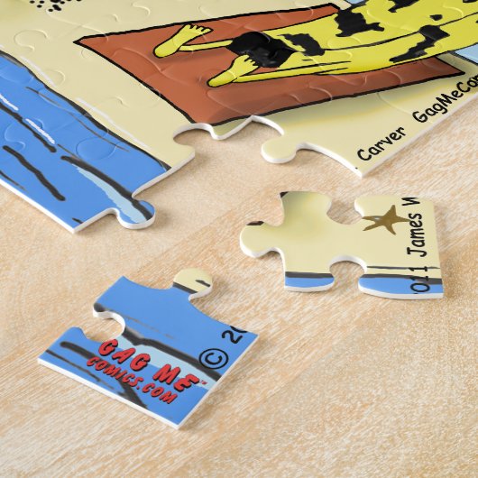 ‚Banana Peel‘ Puzzle (Seite)