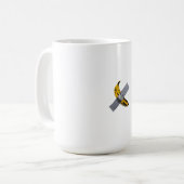 Banana Pegada con Cinta Arte Kaffeetasse (Vorderseite Links)
