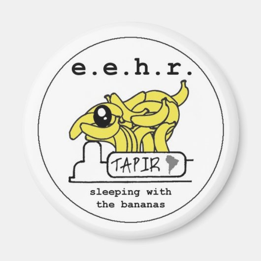 Banana Performance Art Magnet (Vorne)