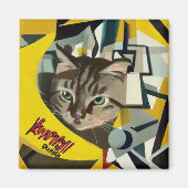 Banana Phone Cat Magnet (Vorne)