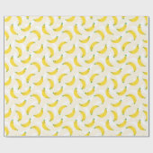 Banana Pop Gelbe Creme Geschenkpapier (Flach)