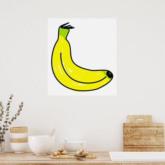 Banana Poster (Küche)