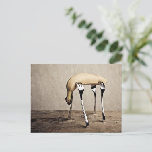 Banana Postkarte (Stehend Vorderseite)