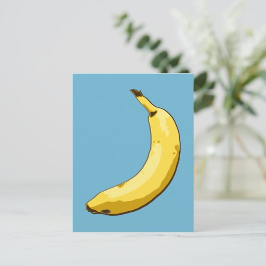 Banana Postkarte (Stehend Vorderseite)