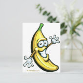 Banana Postkarte (Stehend Vorderseite)