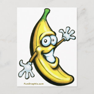 Banana Postkarte
