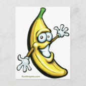 Banana Postkarte (Vorderseite)