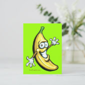 Banana Postkarte (Stehend Vorderseite)