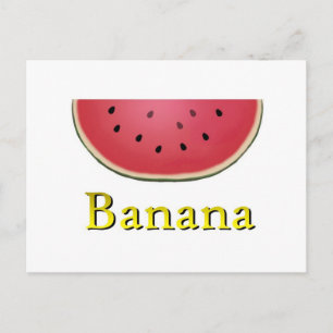 Banana Postkarte