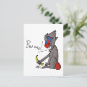 Banana! Postkarte (Stehend Vorderseite)
