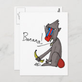 Banana! Postkarte (Vorne/Hinten)