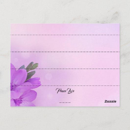 Banana Postkarte (Rückseite)