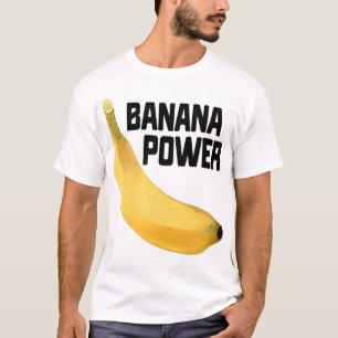 Banana-Power Funny Yellow Riped Fruchtgeschenk T-Shirt