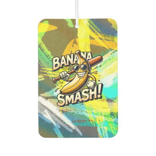 Banana Power-Up Autolufterfrischer (Vorderseite)