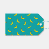 Banana Print Geschenkanhänger (Vorderseite (Horizontal))