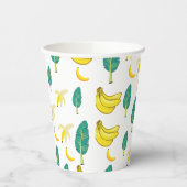 Banana Print Pappbecher (Links)