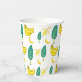Banana Print Pappbecher (Rechts)