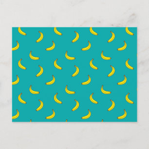 Banana Print Postkarte
