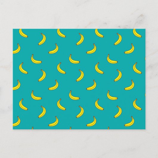 Banana Print Postkarte (Vorderseite)