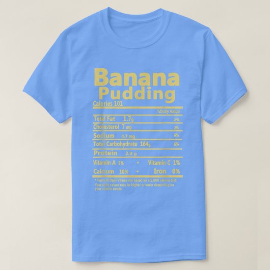Banana Pudding Erntedank Outfits Family Nutriti T-Shirt (Design vorne)