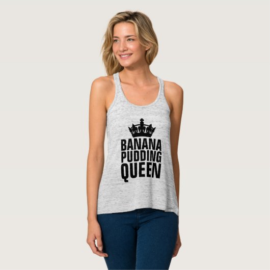 BANANA PUDDING QUEEN T - SHIRT (Vorderseite Vollansicht)