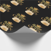 Banana Pudding Queen Ultimate Design zum Dessert Geschenkpapier (Ecke)