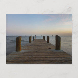 Banana River Dock Postkarte