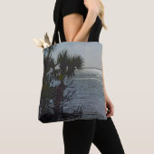 Banana River Palm Trees Painterly Tasche (Von Nahem)