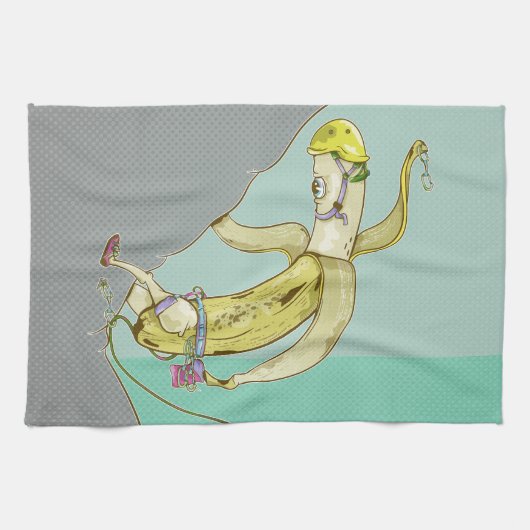 Banana Rock Climbing Geschirrtuch (Horizontal)