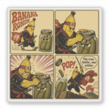 Banana Ronin Einmachglas — Der wahre Kampf in dir