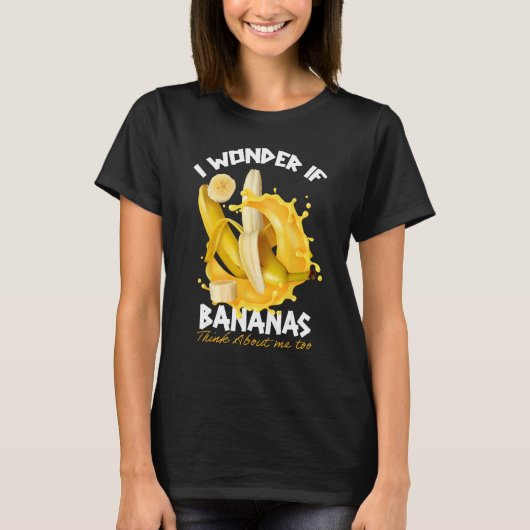 Banana Saying Apparel Bananas Pun T-Shirt (Vorderseite)
