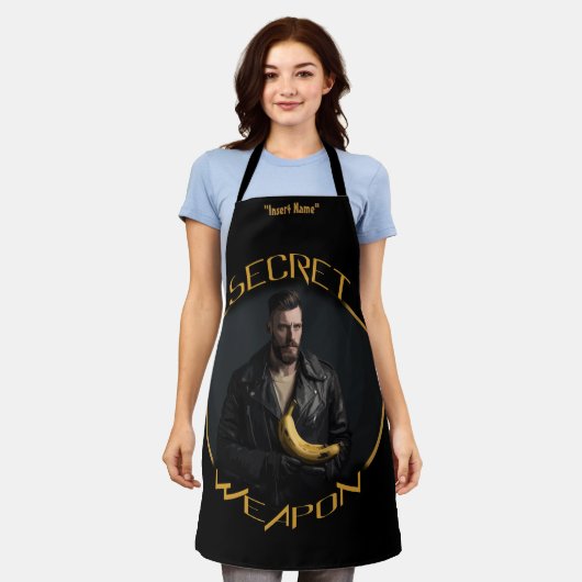 Banana: seine Geheimwaffe Schürze (Getragen)