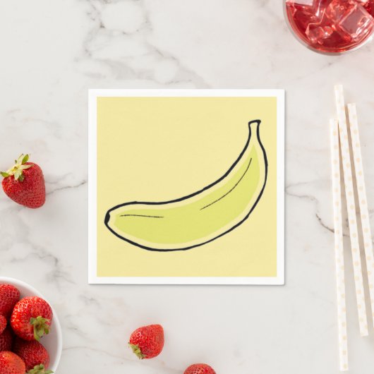 Banana Serviette (Beispiel)