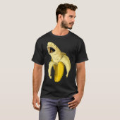 Banana Shark Banana Themed Party Shark Thread T-Shirt (Vorne ganz)