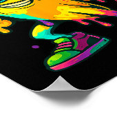 Banana Shirt Funny Banana Drip Graphic Kids Boys G Poster (Ecke)