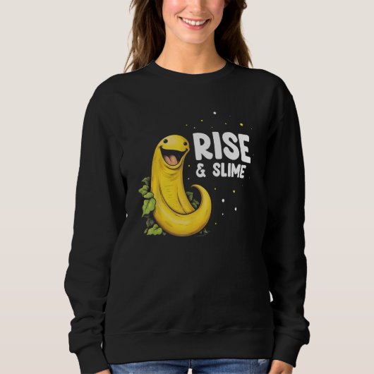 Banana Slug Collecting Quote for Slug Science 14 Sweatshirt (Vorderseite)