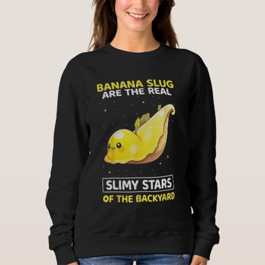 Banana Slug Collecting Quote for Slug Science 9 Sweatshirt (Vorderseite)