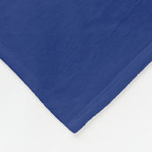 Banana Slugs Gelb und Royal Blue Personalisiert Fleecedecke (Ecke)