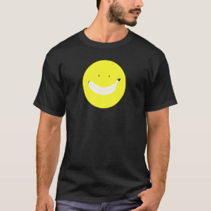 Banana Smile Face Happy Frucht Witziger Spaß Niedl T-Shirt