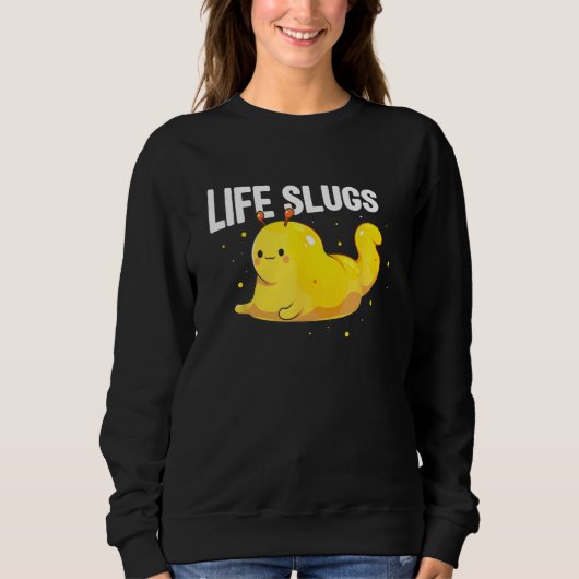 Banana Snail Collecting Quote for Snail Catcher 16 Sweatshirt (Vorderseite)