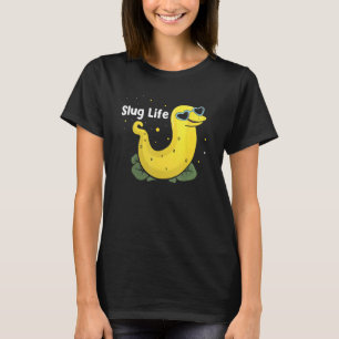 Banana Snail Sammelquote für Schneckenfänger 15 T-Shirt
