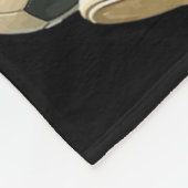 Banana Soccer  Fleecedecke (Ecke)