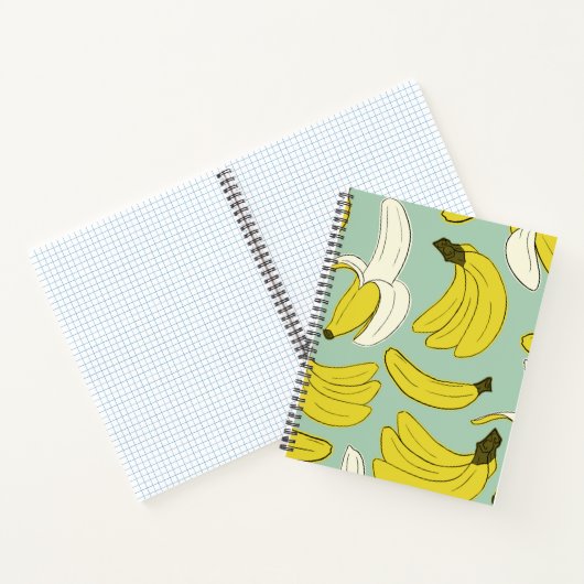 Banana Spiral Notebook Notizblock (Innenseite)