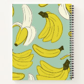 Banana Spiral Notebook Notizblock (Rückseite)