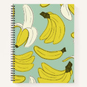 Banana Spiral Notebook Notizblock (Vorderseite)