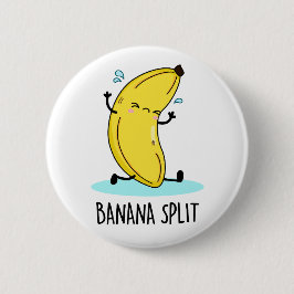 Banana Split Funny Dancing Banana Pub Button
