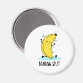 Banana Split Funny Dancing Banana Pub Magnet (Vorderseite/Rückseite)