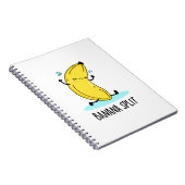 Banana Split Funny Dancing Banana Pub Notizblock (Rechte Seite)