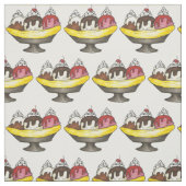 Banana Split Ice Banca del Gottardo Feinschmecker Stoff (Muster)