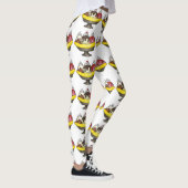 Banana Split Ice Creme Hot Fudge Sundae Feinschmec Leggings (Rechts)